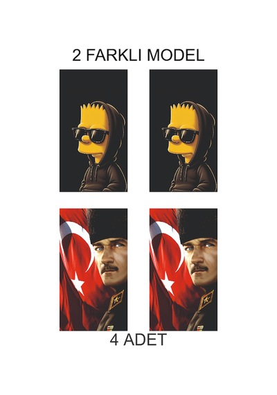 Exclusive Tasarım Kapı Direk Folyo Sticker Etiket