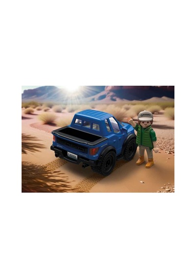 Playmobil X Ford F-150 Raptor Mt 71858 Çok Renkli