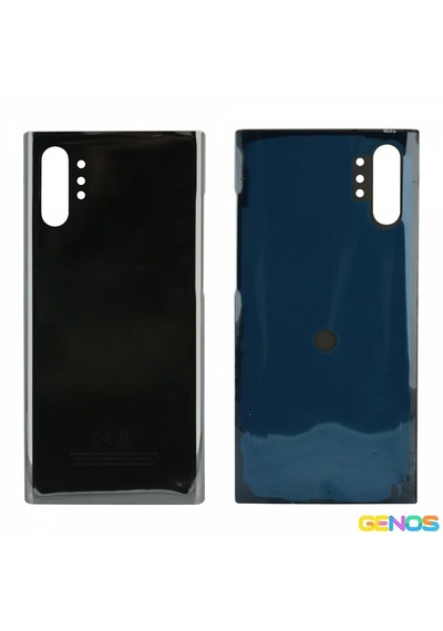 Samsung Galaxy Note 10 Plus Uyumlu Batarya Kapağı Gümüş Sn808369