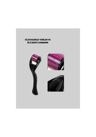 8753tknd Ev Tipi Mikro İğneli Cilt Bakım Aleti 1 Mm Titanyum Roller 893hmng Çok Renkli