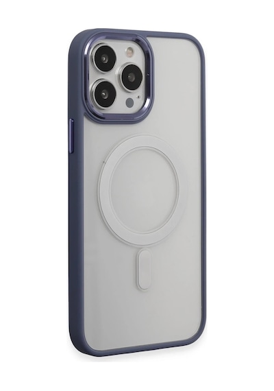 Mey İthalat Apple Uyumlu iPhone 15 Pro Max Kılıf Room Magneticsafe Silikon - Sierra Blue Çok Renkli