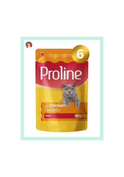 Pouch Tavuklu Yaş Kedi Maması Seti 6x85 Gr