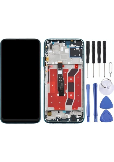 Huawei Uyumlup40 Lite Lcd Ekran Dokunmatik Full Çıtalı Yeşıl