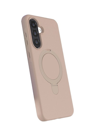 Samsung Galaxy A26 Regal Magsafe Standlı Kapak - Çöl Titanyum 0.2M-Çok Renkli