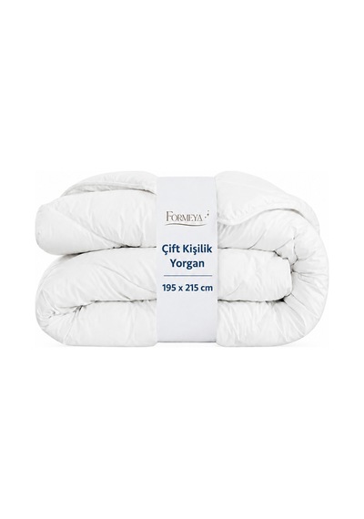 Formeya Beyaz Soft Dört Mevsim Yorgan Çift Kişilik 195X215 Beyaz