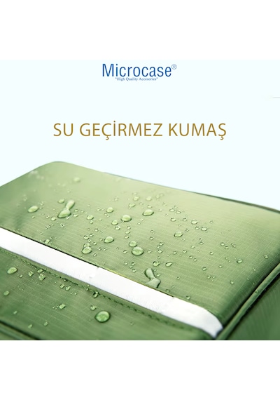 Microcase Makyaj, Seyahat Ve Günlük Kullanım İçin Pratik Asılabilir Katlanır Organizer Çanta - Al5112 Siyah