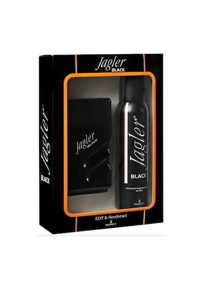 Jagler Black Erkek Parfüm EDT 90 ML + Deodorant 150 ML 2'li Set