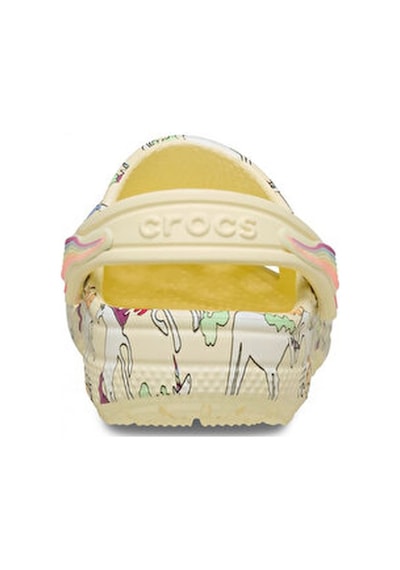 Crocs Classic Unicorn Graphic Clog T Çocuk Terliği 212515-7cjsarı Sarı