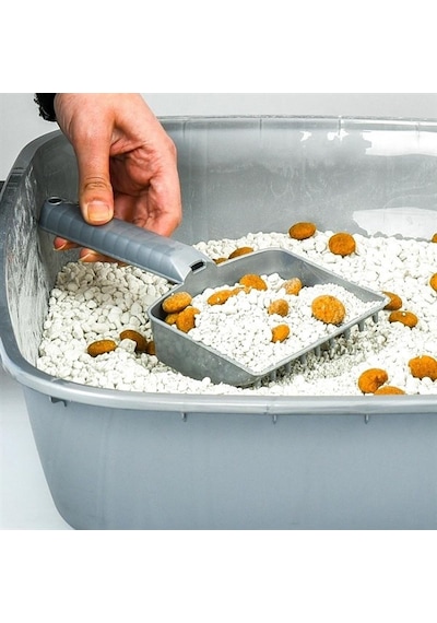 BUFFER® Plastik Evcil Hayvan Kedi Kumu Temizleme Eleme Küreği BUFFER® Plastik Evcil Hayvan Kedi Kumu Temizleme Eleme Küreği
