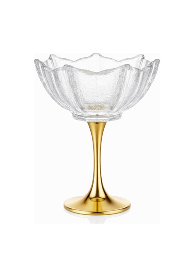 Tulip Uzun Ayaklı Sunumluk 6 Lı Gold