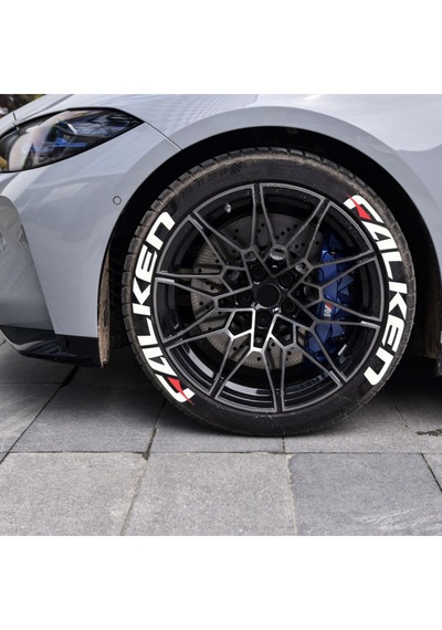 Falken Uyumlu Motosiklet Ve Otomobil Araç 3d Oto Lastik Yazısı Sticker Arma 8 Adet