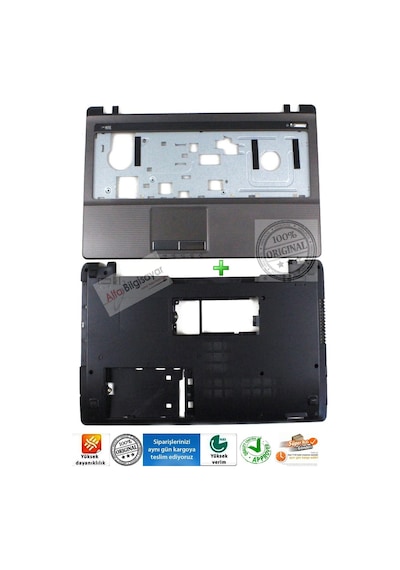Asus Uyumlu K53TA-SX008R, K53TA-SX051R,  ALT VE ÜST KASA TAKIM  KAS