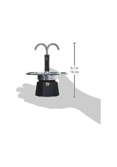 Mini Ocak Üstü Espresso Pişirici Kahve Bardağı Içermez