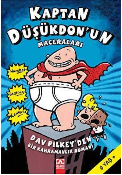 Kaptan Düşükdon'un Maceraları - Dav Pilkey - Altın Kitaplar