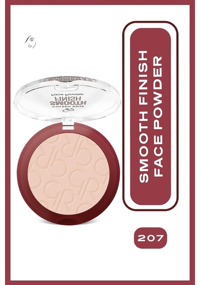 Lexroo Smooth Finish Face Powder No: 207 - İpeksi Dokulu Sabitleyici Pudra