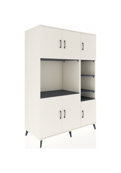 Kronos Dolap 10 Raflı 6 Kapaklı 132x59x195 Aytaşı-aytaşı/antr... Aytaşı