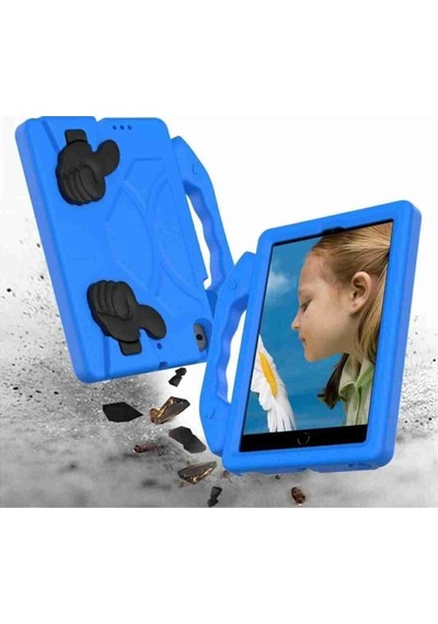 Apple Uyumlu 9.7 İnç 5 6 Nesil iPad Standlı Eğlenceli Yumuşak Like Tablet Kılıfı Arka Kapak