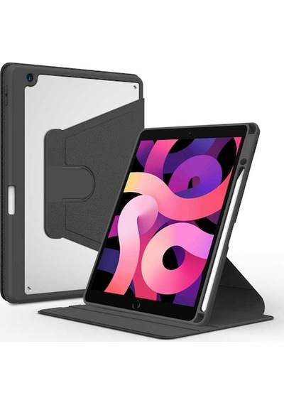 Apple Uyumlu iPad  10.2 (8.Nesil) Kılıf Zore Nayn Dönebilen Standlı Kılıf (527913668)