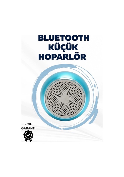 Alüminyum Gövdeli Mini Bluetooth Hoparlör - Dayanıklı Ve Şık Tasarım