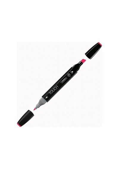 Tr Twin Brush Marker R4, Vivid Red, Çift Uçlu Sanat Markörü Genel