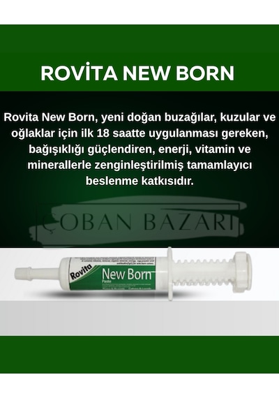 Royal Rovita New Born 5'li Paket Yeni Doğan Kuzu Ve Buzağı İçin