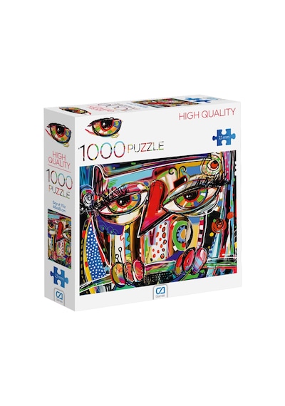 Ca Games Puzzle 1000 Parça Soyut Yüz Ca1000-7029