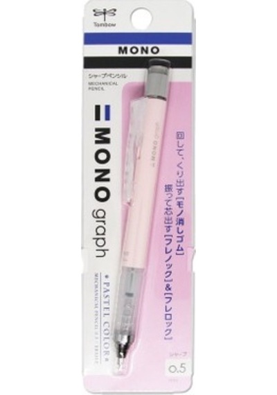 Tombow Versatil Kalem Mono Graph Pastel 0.5 Mm Blisterli S.pembe N11.1254