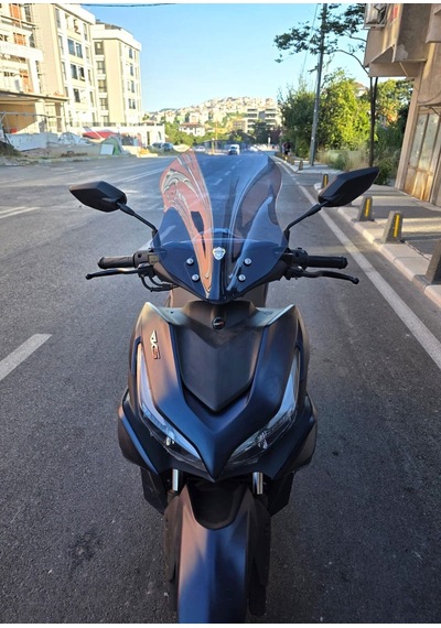 Motocam Kuba Vizy 50 Ön Cam 2025-2026 Model 43cm Füme Renkli Sportif
