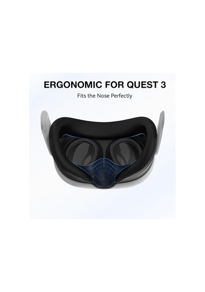 Meta Quest 2 Silikon Yüz Pedi Siyah