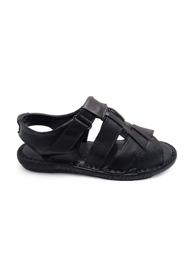 Magic Shoes Hakiki Deri Ortopedik Erkek Sandalet 001