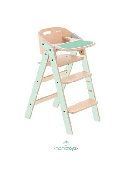 Mychair Katlanır Mama Sandalyesi All-ın-one Mint Rengi Foldable Highchair All-ın-one Mint Colour