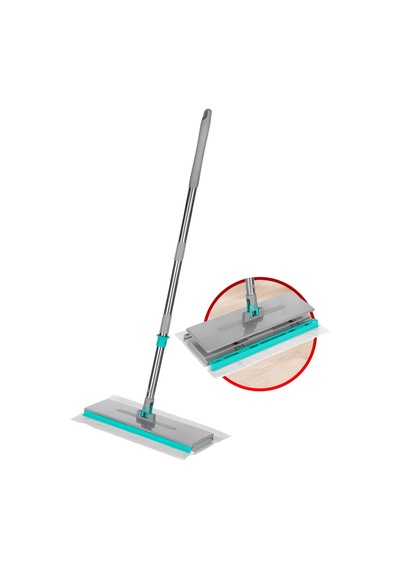Smarter Xl Şip Şak Ekstra Geniş Mop Otomatik El Değmeden Tüm Bezlerle Uyumlu Temizlik Seti Paspas