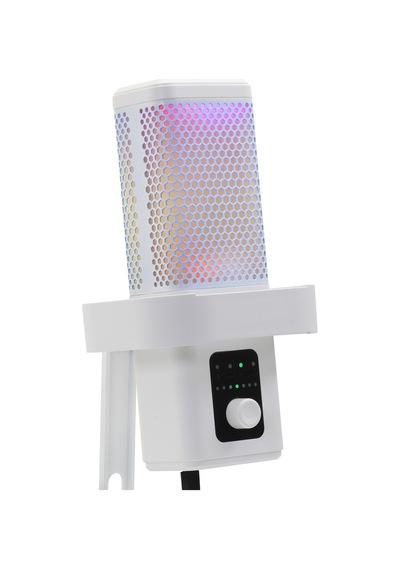 Hadron M6w Gaming Rgb Masaüstü Mikrofon Type-c 192khz 24bit - Beyaz