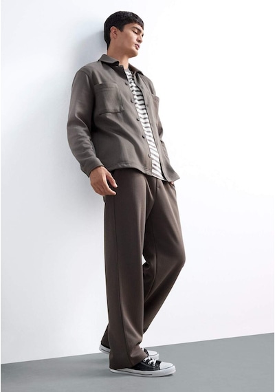 Defacto Wide Leg Cepli Geniş Paça Dokulu Eşofman Altı E9433ax25aubn571 Kahve Defacto Wide Leg Cepli Geniş Paça Dokulu Eşofman Altı E9433ax25aubn571 Kahve