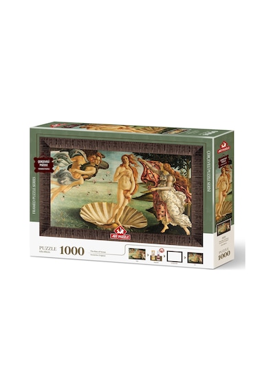 Art Puzzle Venüs'ün Doğuşu,sandro Bottıcellı 1000 Parça Çerçeveli Puzzle
