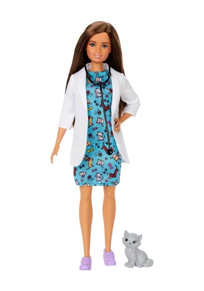 Mattel Dvf50 Barbie Kariyer Bebekleri - Veteriner