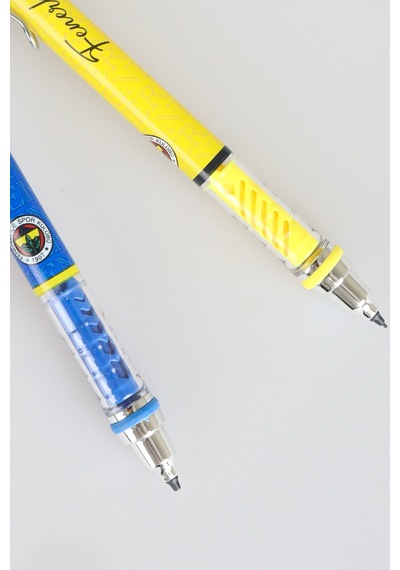 Dekomus İle Yeni Sezon Lisanslı Fenerbahçe "4 Adet" Metal Clıp Versatil Uçlu Kalem 0,7 Mm