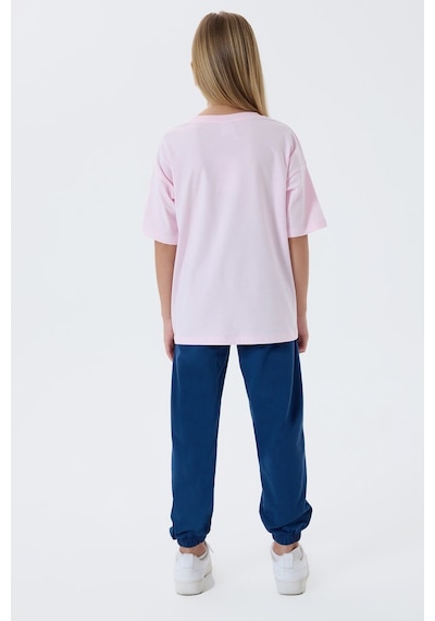 U.s. Polo Assn. Kız Çocuk Pembe Pijama Takım Pembe