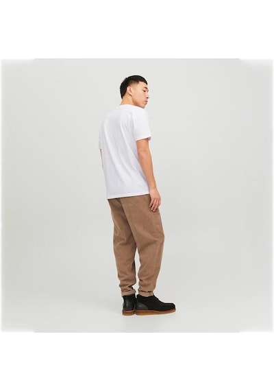 Jack & Jones Jack&jones Corp Logo Ss Erkek Beyaz Tişört Beyaz