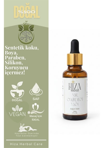 Hiza Herbal Care Doğal Nar Çekirdeği Yağı 30 ML
