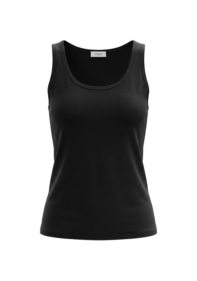 Hanezza Sıfır Kol T-shirt Siyah - 906387882 Siyah