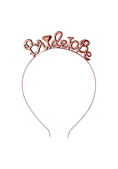 Benim Marifetlerim Bride To Be Rose Gold Metal Taç