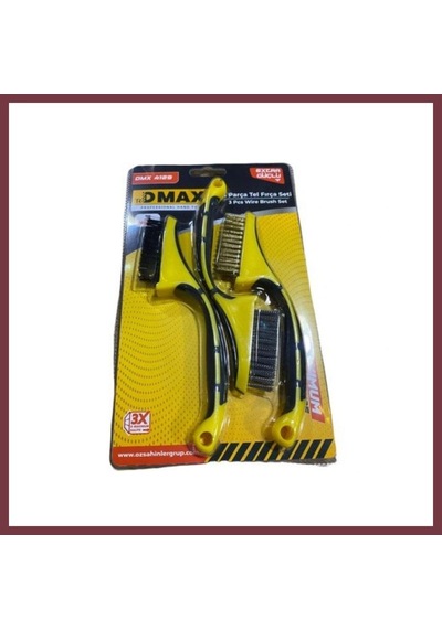 Storeşahin 3'li Tel Fırça Seti Shn0720