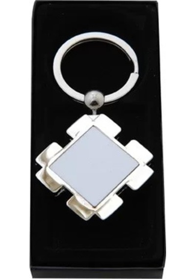 Anahtarlık Baskı Yıldız Kare