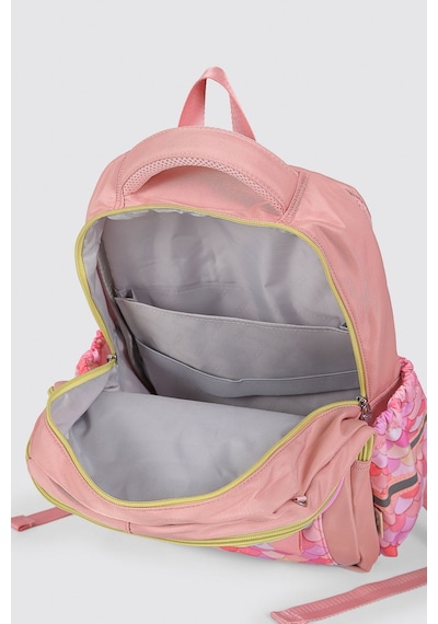 Ççs Kids Premium Okul Çanta Seti 3'lü İlkokul Ortaokul Sırt Çantası Termal Beslenme Çantası Kalemlik Pembe 51980