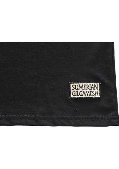 Unisex T-shirt Sümerler Gılgamış SIYAH