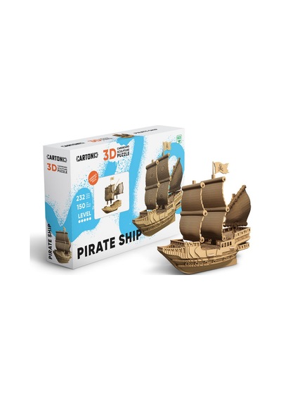 Cartonic 3d Puzzle - Pırate Shıp