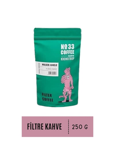 No 33 Wilder Jungle Filtre Öğütülmüş Kahve 250 Gr X 2 Adet Öğütülmüş