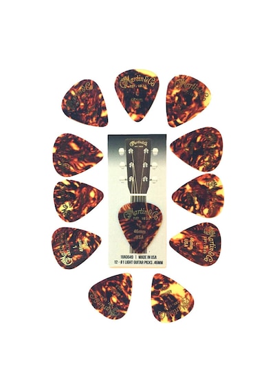 Martin 18a0049 Light 0.46mm Gitar Pena 12 Adet