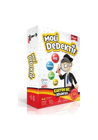 Moli Toys Dedektif Plus 2 Oyun 1 Arada Eğitici. Zeka ve Strateji